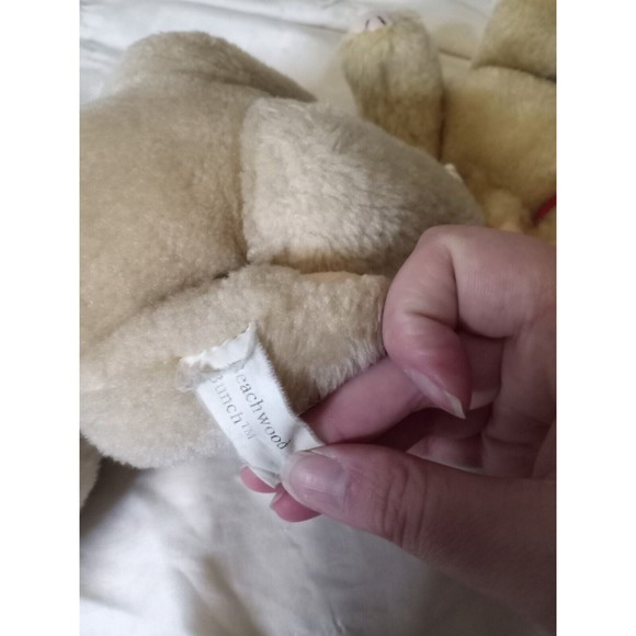 Lot of Four 4 VTG Teddy Bear Plush Articulated 10" Lillian Vernon Styled Animal - Picture 6 of 7